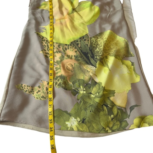Tibi 100% Silk Floral Print Multicolor Mini Shift Dress 6 - Picture 15 of 16